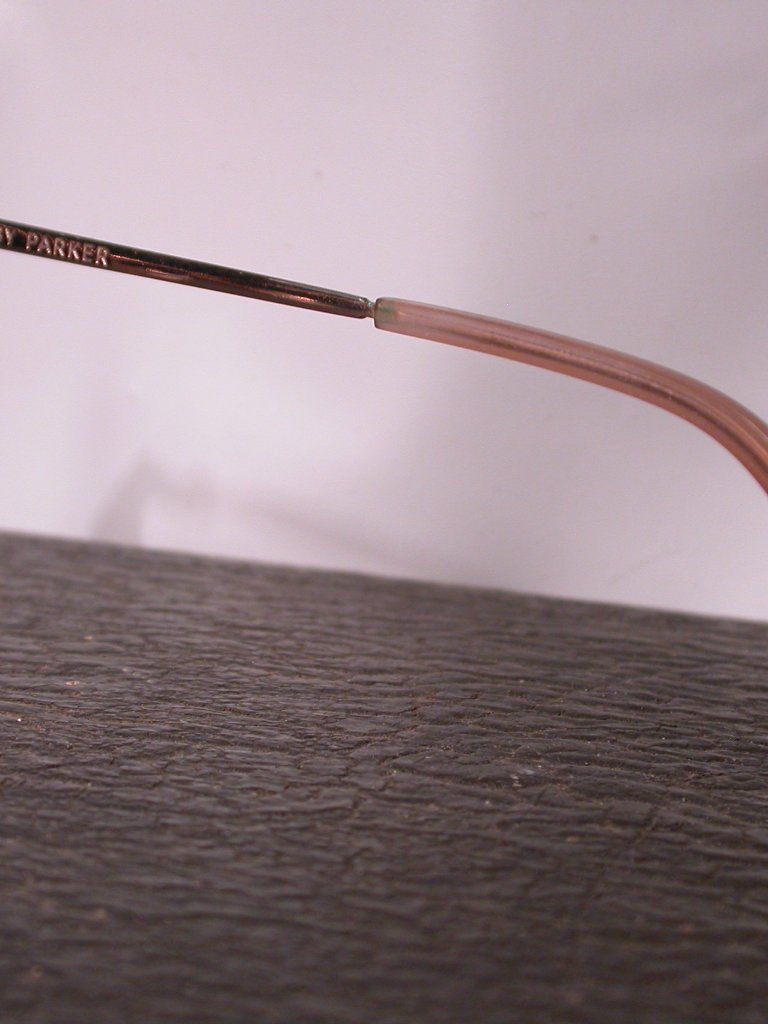 Warby Parker Ava Gold Metal Top Fashion Eyeglasses Frames — image 5 of 8
